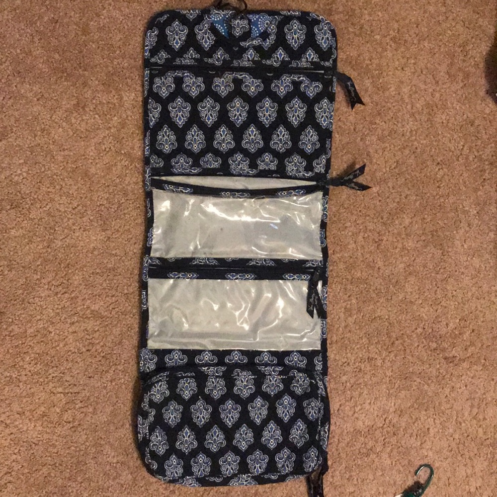 Vera Bradley travel organizer - makeup - jewelry